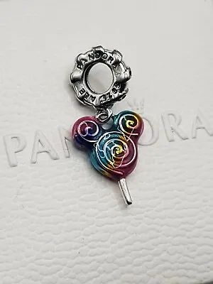 Authentic Pandora Disney Mickey Rainbow Lollipop (Limited 2024) B86 • $39.99