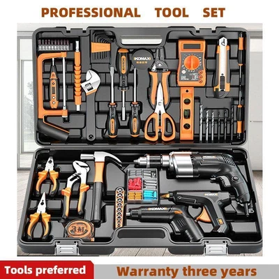 £188.30 • Buy Hand Tools Set Electrician Complete Car Maintenance Tool Box Kit