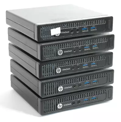 HP EliteDesk 705 G1 DM (AMD A8 Pro 7600B R7 - 8GB RAM) NO OS/HDD - Lot Of 5 • $149.96