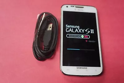 Samsung Galaxy S II 16GB WHITE (T-MOBILE) FREE BUNDLE & SHIP • $16.99