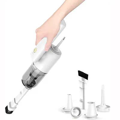 Handheld Cordless Vacuum Cleaner 5Kpa Powerful Rechargeable Hoover Car Home UK • £25.98