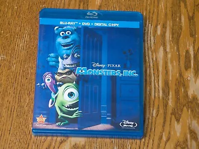 Monsters Inc. (2001) - Blu-Ray • $3.95