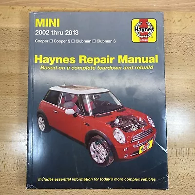 Mini Cooper 02-13 Repair Manual Cooper S Clubman - Haynes - Good CLEAN 🚚💨 • $29.99