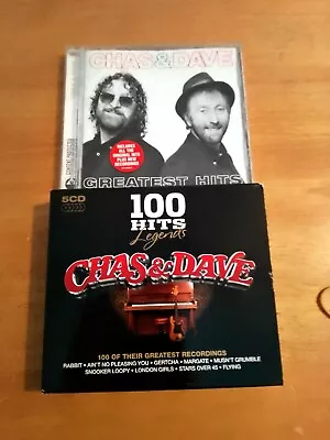 Chas & Dave 100 Hits Legends 5 Cd Box Collection + Chas And Dave Greatest Hits • £7