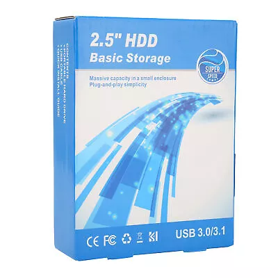 BU KING External Drive 2.5 Inch YD00012 Mobile Hard Disk For Desktop Compute OCH • £17.57