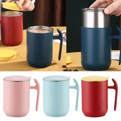 $15.89 • Buy 550ml Stainless Steel Thermos Mug Tea Coffee Thermal Cup Travel Mug Insulated
