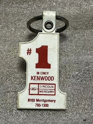 Kenwood Cincinnati Ohio Lincoln Ford Mercury Keychain Sales Dealer Vintage  • $9.99