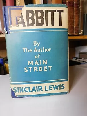 Sinclair Lewis - Babbitt - 1922 1st Edition/Second State With Dust Jacket • $119.95