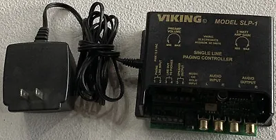 Used VIKING  SLP-1  Single Line Paging Controller With 2 Watt Amplifier • $115