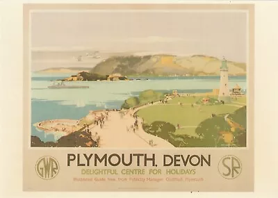 Unused Postcard - British Rail Publications - Plymouth Devon • £1.50