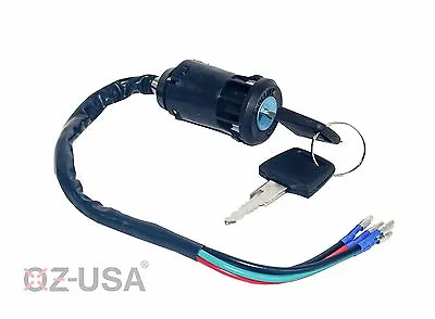 Key Ignition Switch Motorcycle Dual Sport Dirt Bike ATV Universal Super Moto MX • $12.99