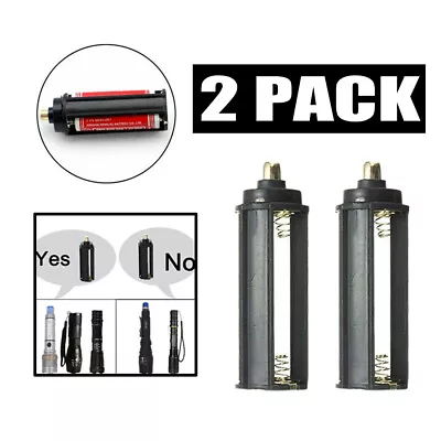 2x Battery Holder Cell Battery Storage Case Box For AAA Battery Flashlight Torch • $5.99