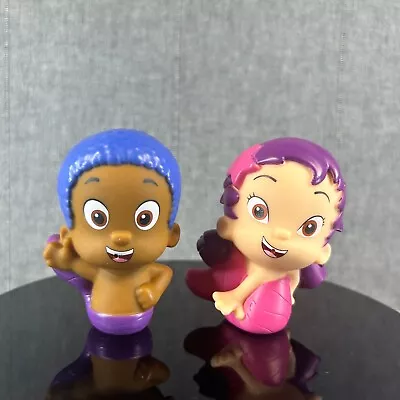 Bubble Guppies Oona And Goby  Squirt Water Bath Toy Figure Just Play • $7