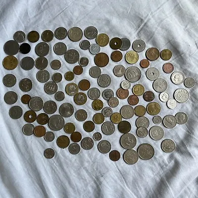 £10 • Buy Coin Collection Job Lot Foreign And British Coins