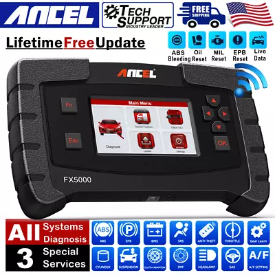 Automotive All System Diagnostic Scanner OBD2 Car Code Reader Scan Tool ABS SRS  • $139