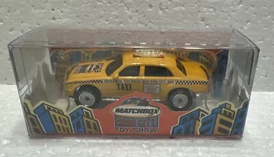 Matchbox 2003 New York City HERO CITY Toy Show TAXI CAB New Mint In Mint Box • $9.74