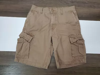 Urban Up Mens Size 30 Cotton Cargo Shorts Lots Of Pockets 30 Waist • $13.07