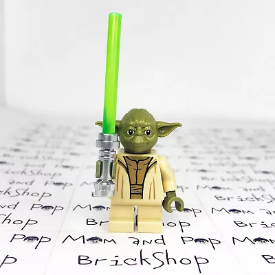 LEGO Star Wars Yoda With Lightsaber From Set: 75360 Yoda's Jedi Starfighter • $44.52