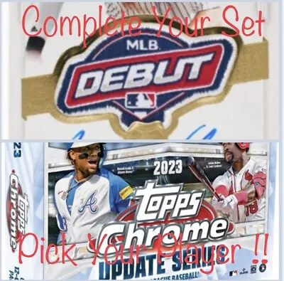 2023 Topps Chrome • Rookie RC • Insert • Parallel • Refractor • Prism SINGLES! • $0.99