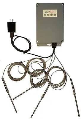 WiFi Wireless Multiple K-Type Sensor -100°C - 1250°C Alert Alarm CDC Compliant • $240