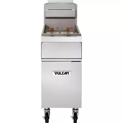 Vulcan 1GR35M Free-Standing Full Pot Gas Fryer With 35-40 Lb. Capacity • $3740