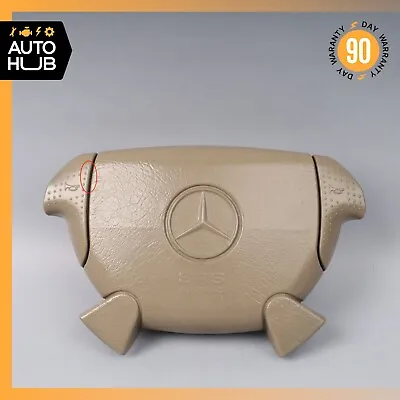 96-98 Mercedes R129 SL500 SL320 Driver Steering Wheel Airbag Air Bag Beige OEM • $120.35