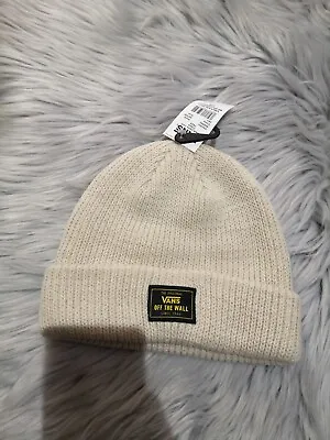 Vans Men's Beige Winter Hat Beanie Brand New • £13.90