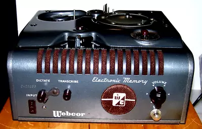 Webcor Wire Recorder By Webster Chicago   Plays & Records Great • $278