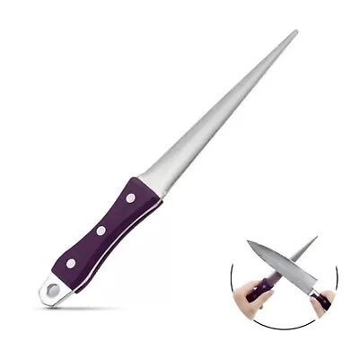 £13.88 • Buy 6 Inch Diamond Knife Sharpener Rod, Professional Ceramic Sharpening Steel &