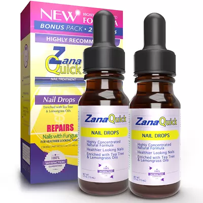 ZanaQuick Drops Exclusive Distributor GET 1FREE For Nail Fungus Repara Uñas • $34.85