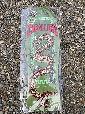 Powell Peralta Steve Caballero CHINESE DRAGON Skateboard Deck Green RARE • $159.99