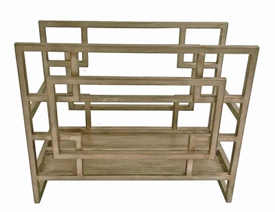 $295 • Buy Oak Park Geometric Magazine Rack - Magazine Holder