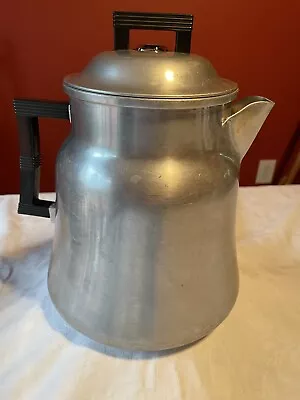 Vintage 3016 Wear Ever Coffee Pot Camping Percolator Aluminum Stovetop Complete! • $25