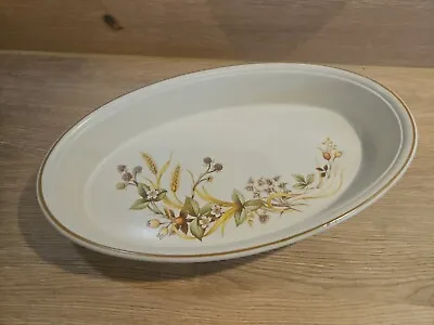 Vintage Oval Dish MARKS & SPENCER Harvest Pie Dish/Serving Nature • £8