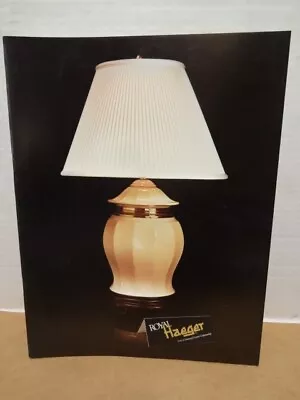 Haeger Potteries 1982 Royal Haeger Lamps Catalog 45 Pages Order Form • $10.35