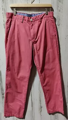 Vineyard Place Pink Chino Pants Men's 32 Bright Colorful  • $13