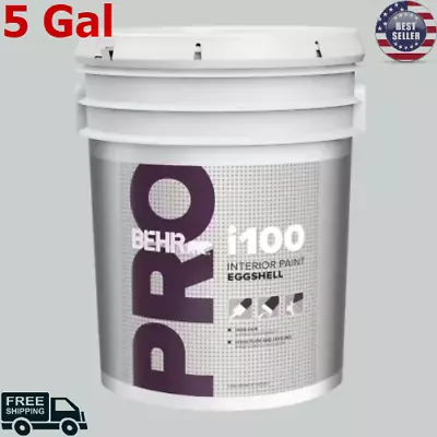 5 Gal. #720E-2 Light French Gray Eggshell Interior Paint | (NEW) (FREE SHIPPING) • $121.80