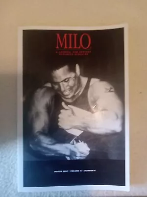 Milo Bodybuilding Magazine March 2004  Bill Pearl Steve Justa 062218DBE • $6.99