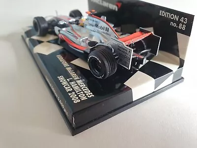 MINICHAMPS Vodafone McLaren Mercedes MP4-22- Lewis Hamilton Limited Edition • $6.85