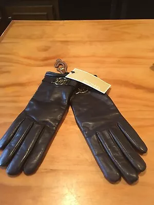 Michael Kors Brown Leather Gloves NWT • $50.99