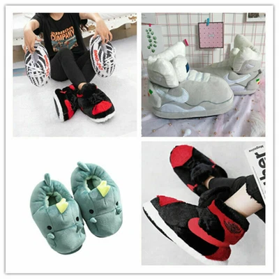 £14.90 • Buy Cartoons Slipper Cotton Shoes Unisex Winter Warm Home Slippers Snug Sneakers New