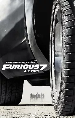 Furious 7 HD Digital Movie Code VUDU / Fandango / Movies Anywhere • $4