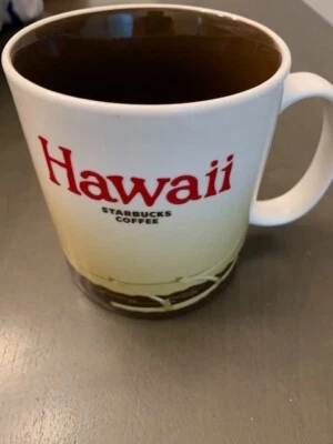 $15.99 • Buy Starbucks 2008 Canoe / Palm Tree Hawaii Mug Collector Series