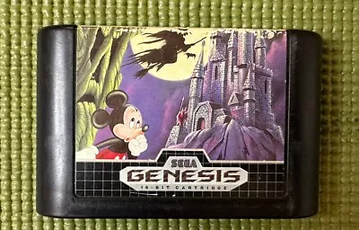 Castle Of Illusion Starring Mickey Mouse (Sega Genesis 1990) • $9.99