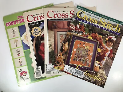 Cross Stitch Books 70's 90's Vintage • $10