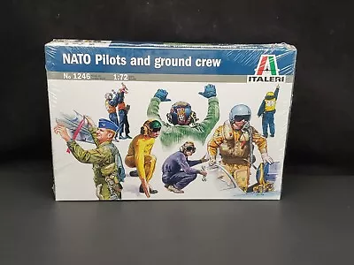 Italeri NATO Pilots & Ground Crew 1:72 Scale Plastic Model Kit 1246 New & Sealed • $19.99