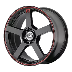 Motegi 15x6.5 Wheel Red MR116 FS5 5x100/5x4.5 +40mm Aluminum Rim • $131.99