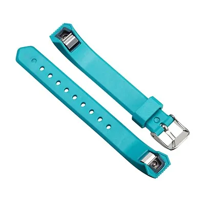 $10.86 • Buy Replacement TPU Metal Buckle Wrist Band For Fitbit Alta/ Alta HR Turquoise