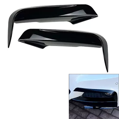 Car Front Bumper Fangs Trim Air Vent Lid Cover For BMW 3-Series F30 F31 2012-18 • $97.24