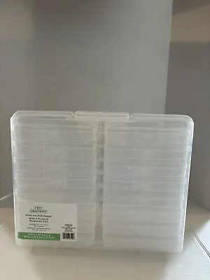 Photo Storage Box For 1600 Pictures Clear Organizer Acid-Free Cases Keeper Pics • $28.99